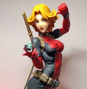 chi è lady deadpool - statua kotobukiya marvel bishoujo